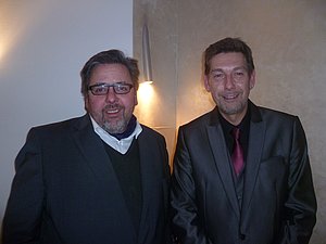 Michael Schulz (links) und Jens Redlinger sind die pädagoggischen Leiter der Lehrgänge im Gesundheits- und Pflgebereich